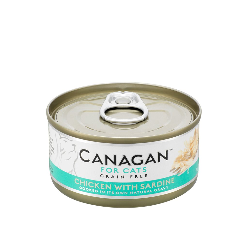 Canagan Chicken With Sardine 無穀物 雞肉伴沙甸魚 (鮮藍) 75g