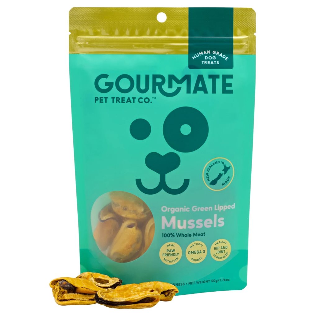Gourmate 100% 紐西蘭斯圖爾特島有機綠唇胎貝50g (GMT01)