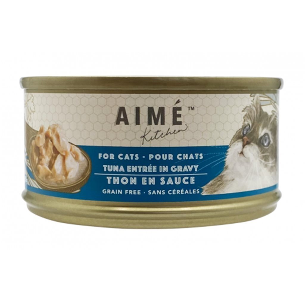 24 罐優惠套裝 - Aime Kitchen Tuna in Gravy 無穀物吞拿魚貓罐頭 85g (TT85)