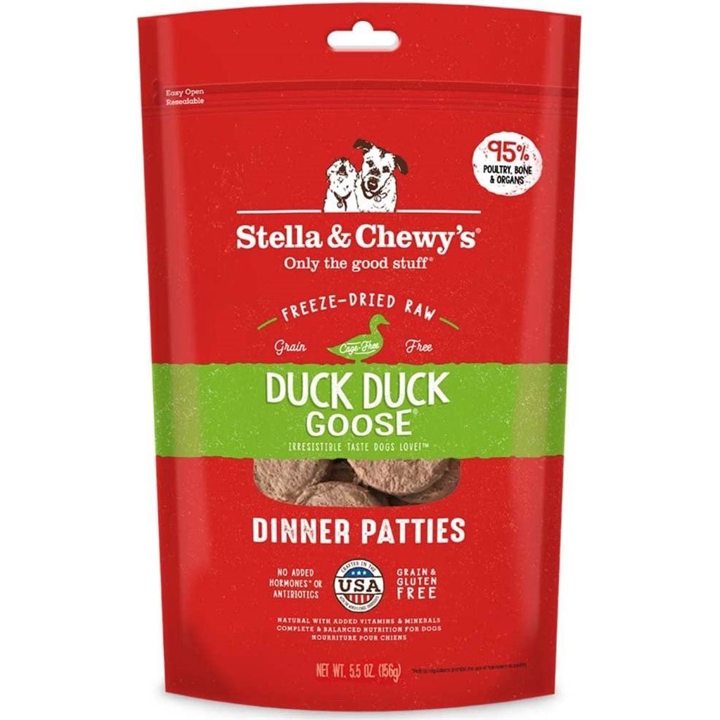 Stella & Chewy's - Freeze Dried Duck Duck Goose Dinner - 鴨鵝肉 狗配方 5.5oz 凍乾糧 (SC007)