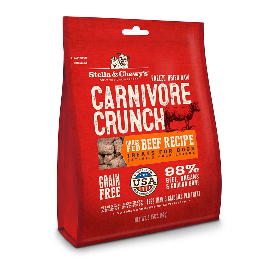 Stella & Chewy's - Carnivore Crunch Beef -  牛肉 3.25oz (SC045)