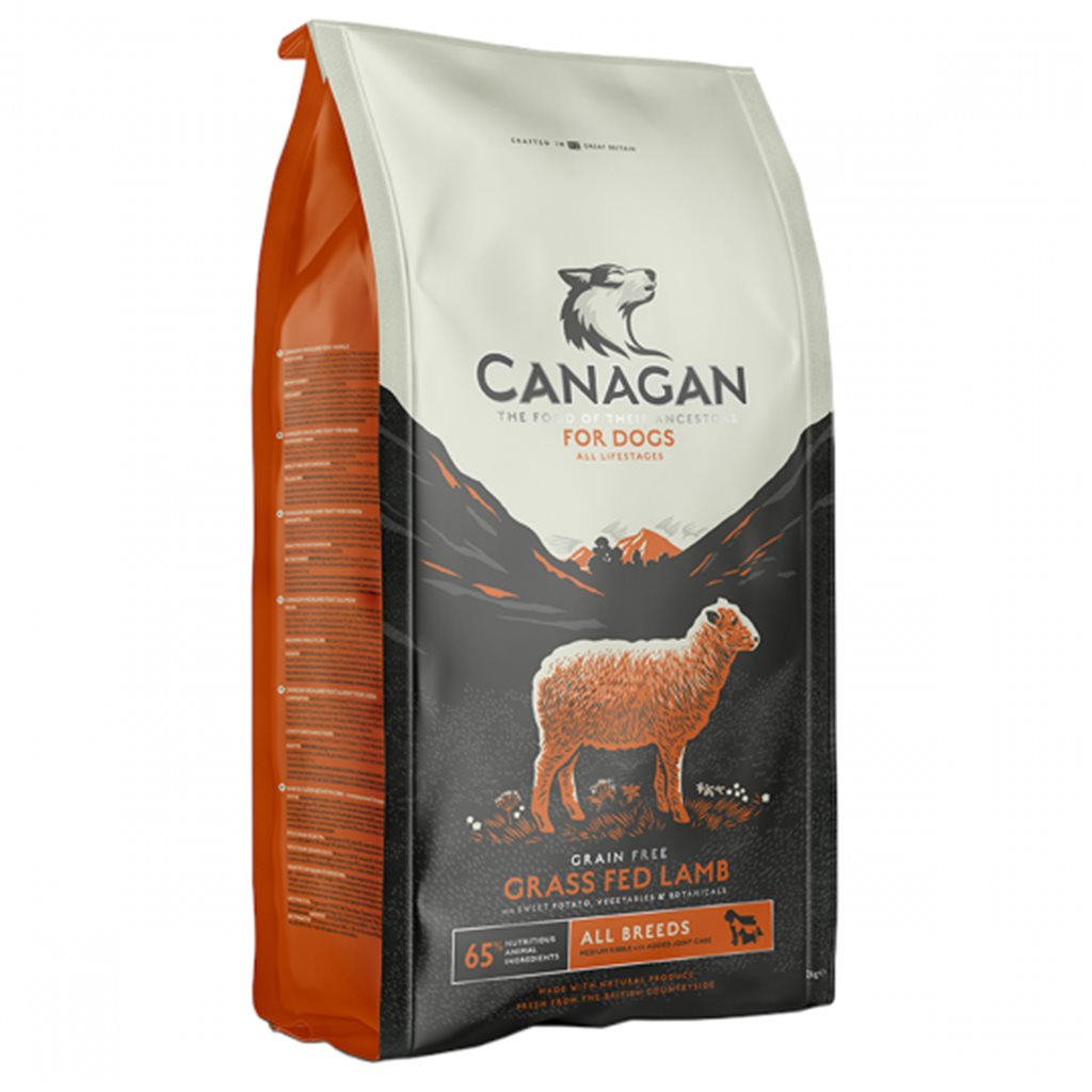 Canagan Grass-Fed Lamb For Dogs 無穀物放牧羊 (全犬糧) 2kg