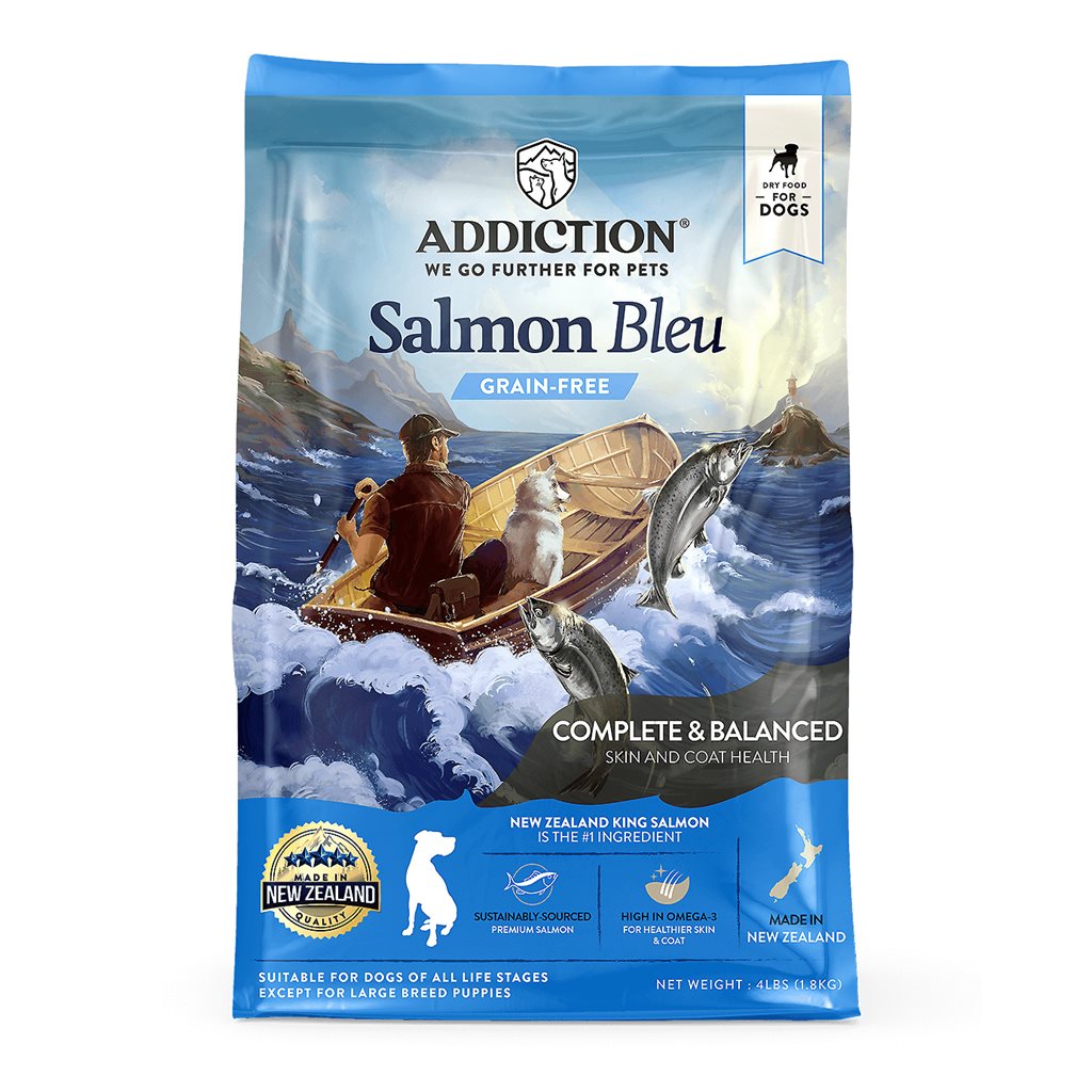 Addiction (狗糧) - 無穀物 藍三文魚 Salmon 配方 20lb