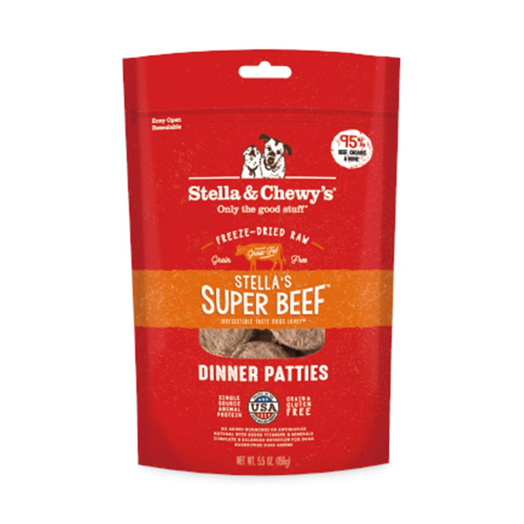 Stella & Chewy's - Freeze Dried Stella's Super Beef Dinner - 牛肉 狗配方 25oz 凍乾糧 (SC003)
