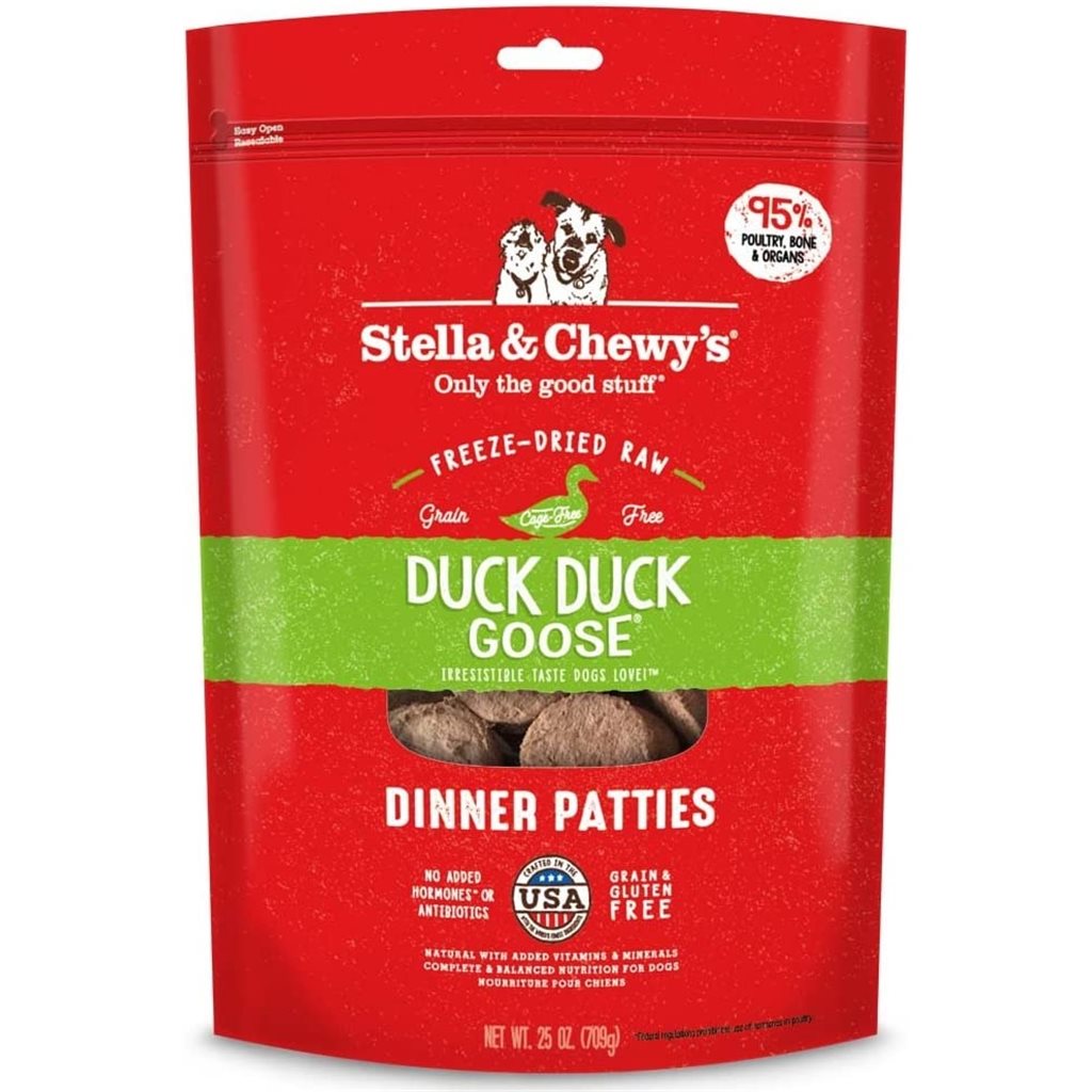 Stella & Chewy's - Freeze Dried Duck Duck Goose Dinner - 鴨鵝肉 狗配方 25oz 凍乾糧 (SC009) 