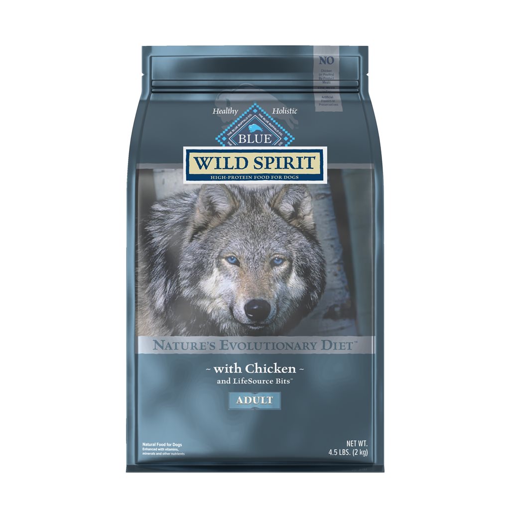 Blue Buffalo - Wild Spirit 成犬雞肉配方 狗乾糧 4.5 lb (800252)