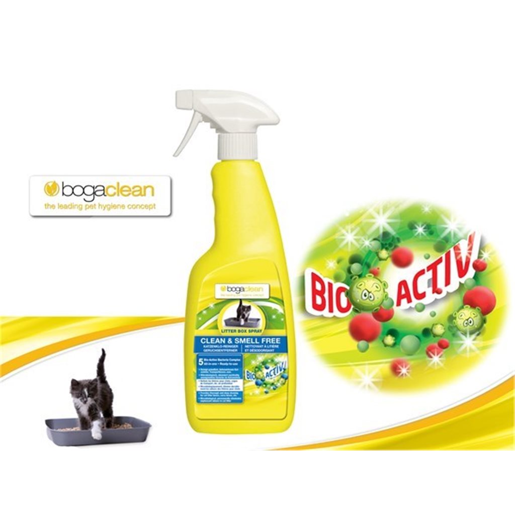 9分換購- bogaclean® 貓砂盤專用清潔除臭噴霧