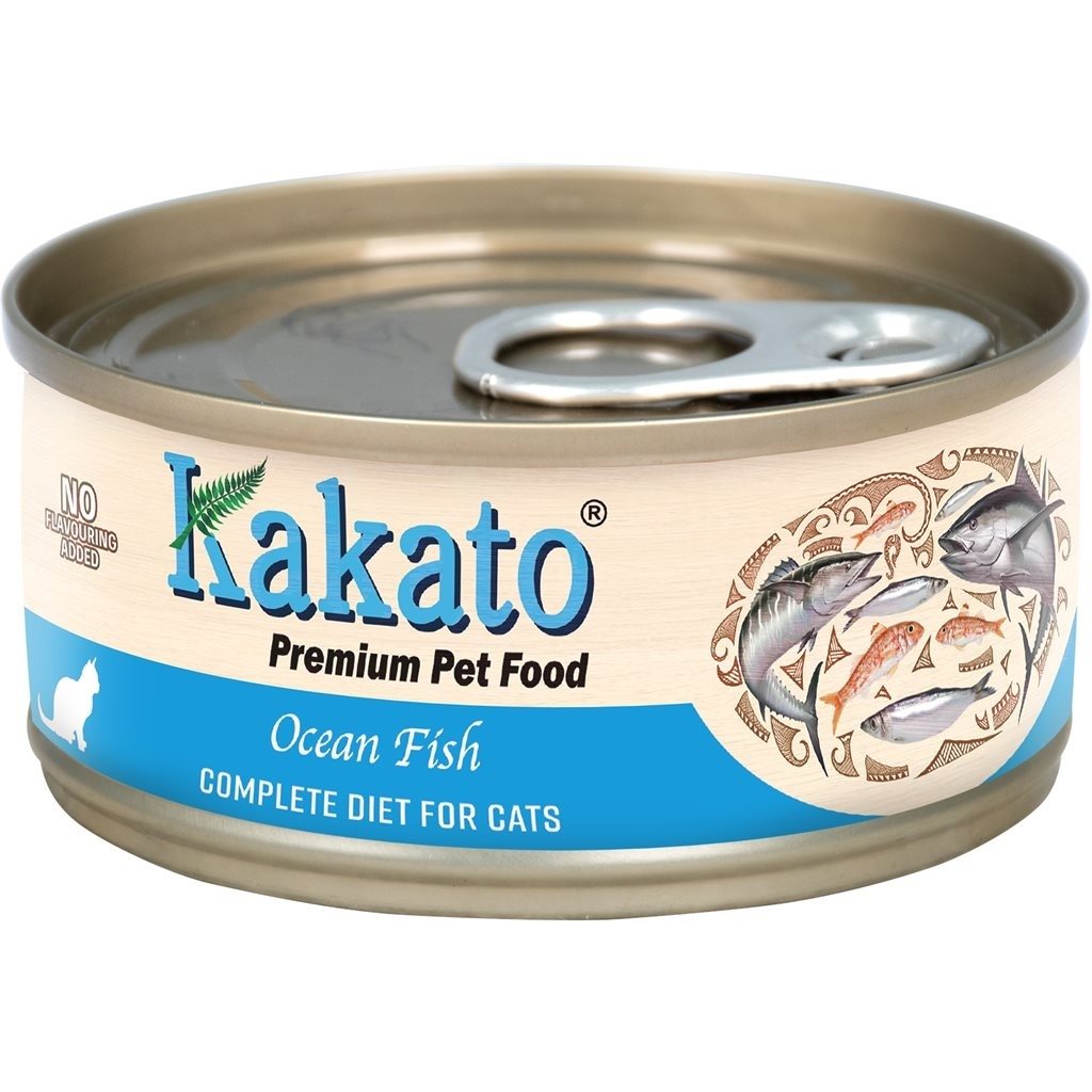 24罐優惠套裝 - Kakato 卡格 貓主食罐系列 - 海魚 70g (765)