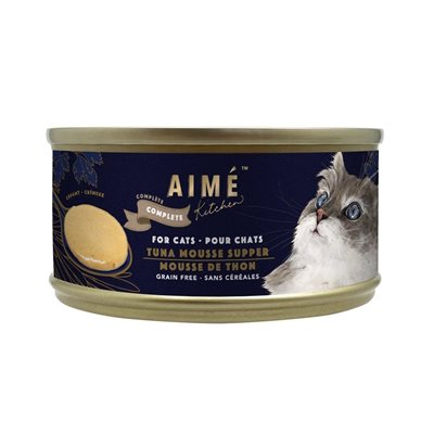 24 罐優惠套裝 - Aime Kitchen - Tuna mousse Supper 香滑吞拿魚慕絲貓罐頭 75g (TAA75)