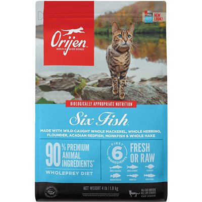 Orijen 無穀物六種魚肉 ( 貓 咪 ) 專用配方 1.8kg  