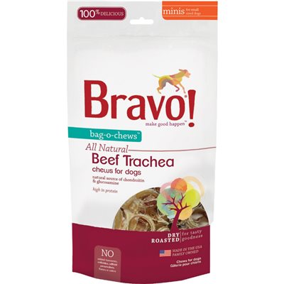 Bravo - Dried Beef Trachea 天然風乾牛天梯 3.5" (4件)