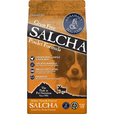 Annamaet Salcha (Dog) 阿拉斯加薩哈拉 無穀物配方 - 雞肉 鴨肉 火雞肉 15lb - 5lb X 3 (到期日12/2022) 