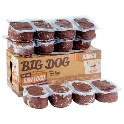 Big Dog BARF (急凍狗糧) - Kangaroo 袋鼠配方  3Kg