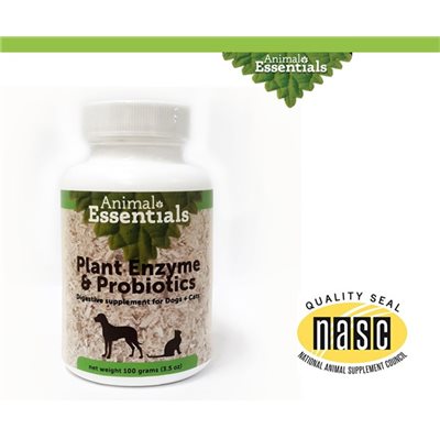 Animal Essentials - Plant Enzymes & Probiotics 植物消化輔助劑 (消化酵素及益生菌) 100g - 缺貨