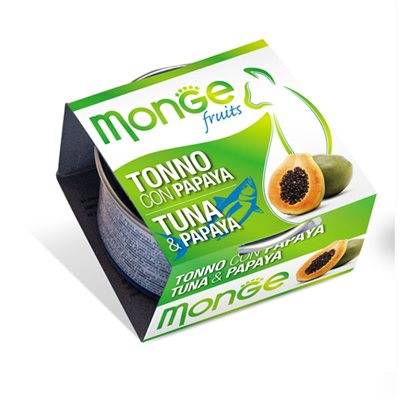 Monge 清新水果系列 - 吞拿魚+木瓜 80g