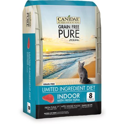 Canidae PURE Ocean Indoor for Cats 無穀物吞拿魚室內貓配方 10lb (3741) - 需預訂