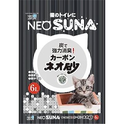 特價優惠 - 日本NEO Suna 活性炭紙砂 6L - 7包優惠