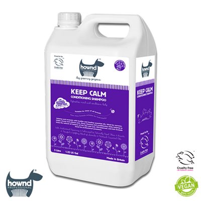 Hownd 享樂 - Keep Calm 1:25  Concentrate Conditioning Shampoo 情緒舒緩 25:1 濃縮(二合一)潔毛液 5L