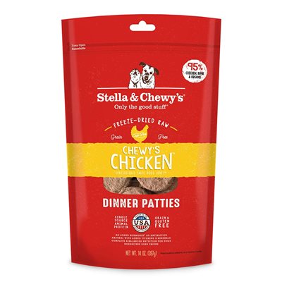 Stella & Chewy's - Freeze Dried Chewy's Chicken Dinner - 雞肉 狗配方 5.5oz 凍乾糧 (SC004)