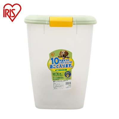 IRIS MFS-10 密封糧食儲存桶 10kg (綠)