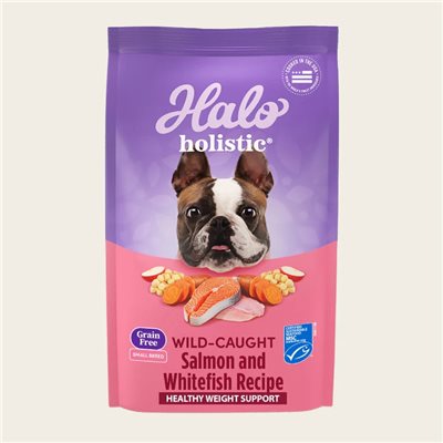 Halo - Holistic 無穀野生三文魚&白魚配方小型成犬糧 10 lb (37022)