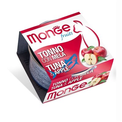 Monge 清新水果系列 - 吞拿魚+蘋果 80g