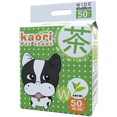  買滿 $200 即可以 $85 換購 綠茶 Petsgoal (Kaori)抗菌消臭尿片  (45cm x 60cm) 50片 ~ 不能與免費禮品&加購優惠同時選購
