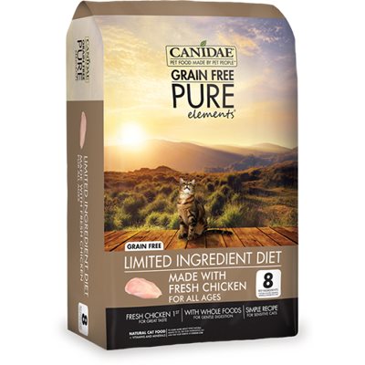 Canidae PURE Elements for Cats 無穀物 雞肉 貓配方 10lb (3517) 