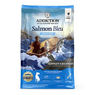 Addiction (狗糧) - 無穀物 藍三文魚 Salmon 配方 20lb