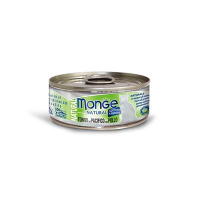 Monge 鮮味雞肉系列 - 雞肉+蘆筍 (綠) 80g