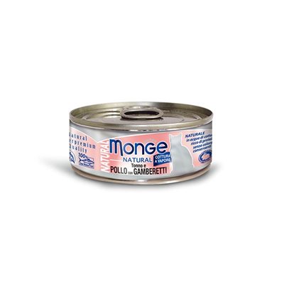 Monge 野生海魚系列 - 吞拿魚+雞肉+海蝦 (粉) 80g