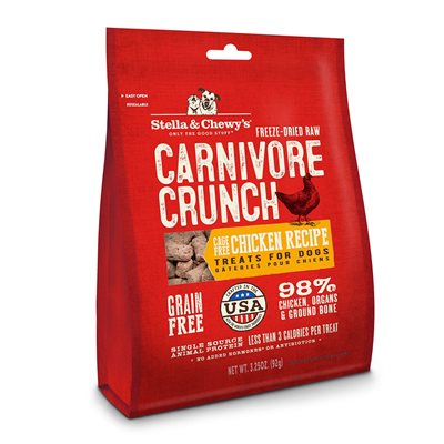 Stella & Chewy's - Carnivore Crunch Chicken -  雞肉 3.25oz (SC046)