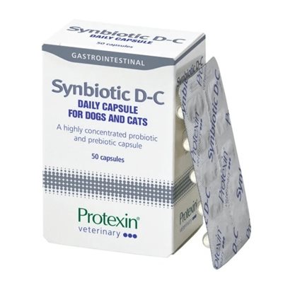 Protexin Synbiotic D-C 益生菌膠囊 50粒 (貓狗合用)