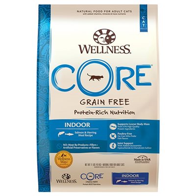 Wellness Core 無穀物貓用配方 - 室內貓 (海洋魚) 11lb (8327)~ 需預訂