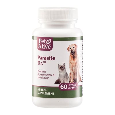 PetAlive - Parasite Dr. 針對體內外寄生蟲/蠕蟲 60粒