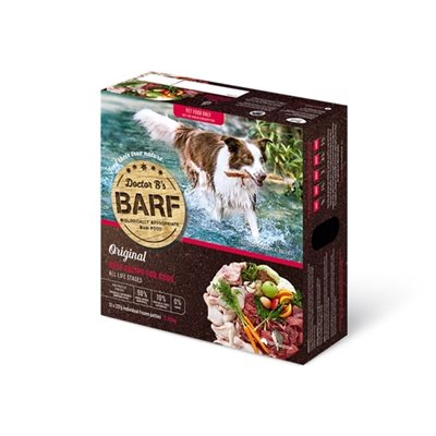 兩盒優惠套裝 - Dr. B (R.A.W. Barf)急凍狗糧 - Beef 牛肉蔬菜 2.72Kg