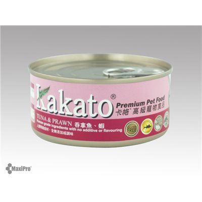 Kakato 卡格 Tuna & Prawn 吞拿魚、蝦 (貓狗合用) 170g (828)