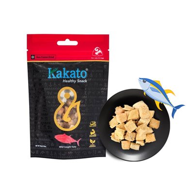 Kakato 卡格純肉小食系列 - 凍乾天然吞拿魚 20g (貓狗合用)