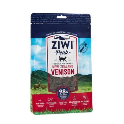 ZiwiPeak 無穀物 風乾脫水 貓糧 - Venison 鹿肉 400g(ACV)