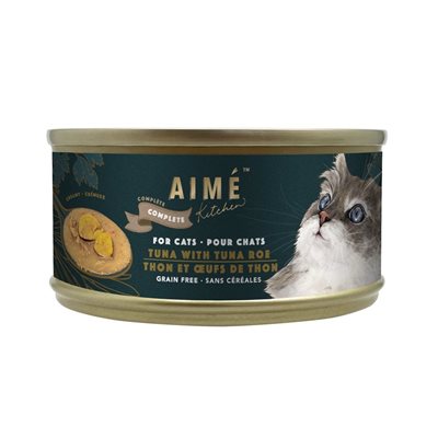24 罐優惠套裝 - Aime Kitchen - Tuna with Tuna Roe 鮮魚子伴吞拿魚貓罐頭 75g (TRA75)