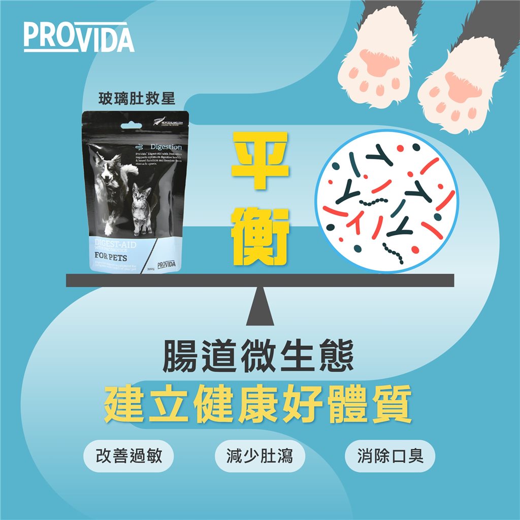 ProVida Digest-Aid With Probiotics 整腸益生菌玻璃肚救星200g