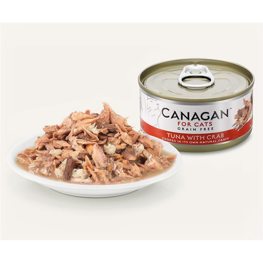 Canagan Tuna with Crab 無穀物 吞拿魚伴蟹肉 (紅) 75g