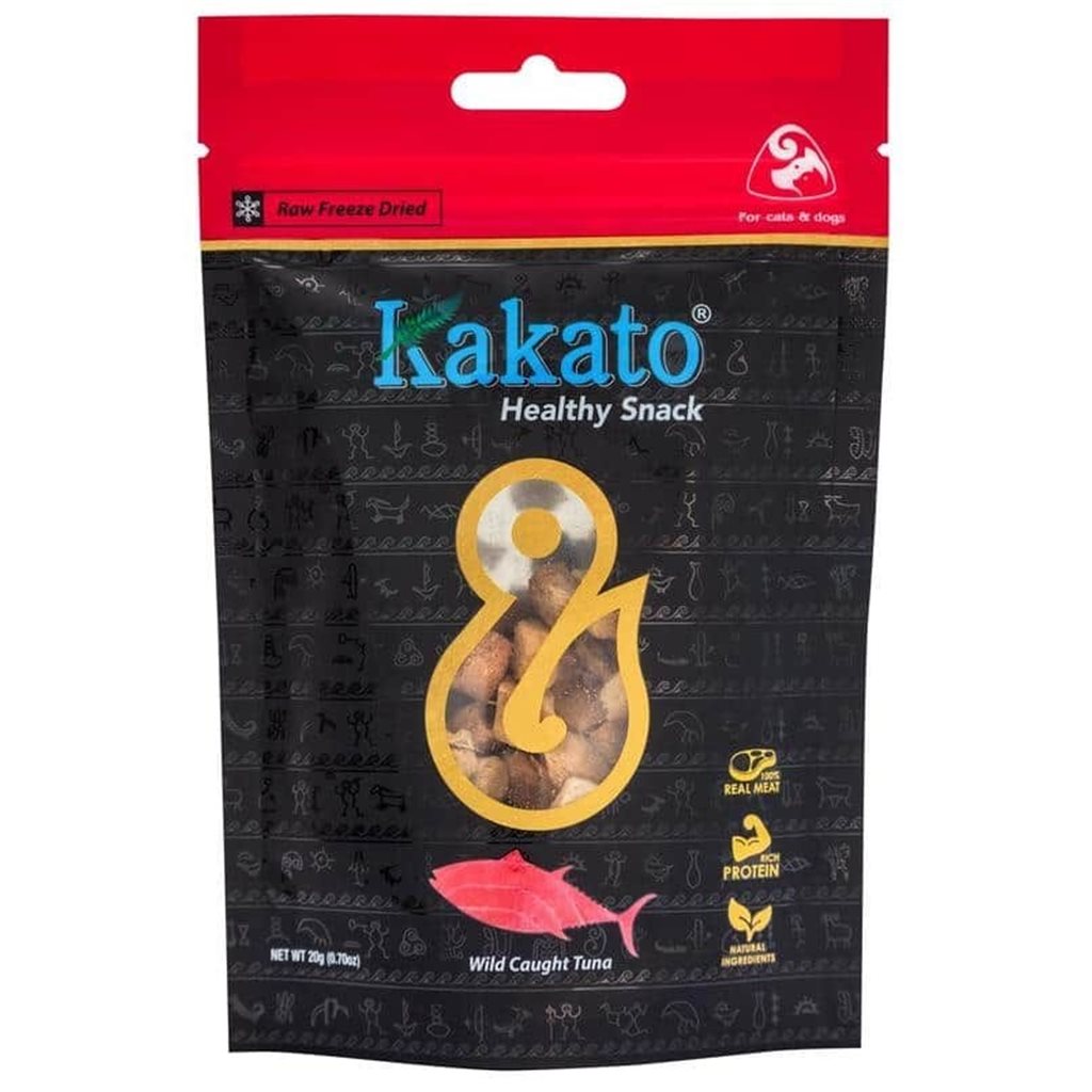 Kakato 卡格純肉小食系列 - 凍乾天然吞拿魚 20g (貓狗合用)