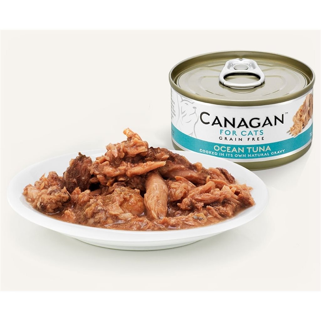 Canagan Ocean Tuna 無穀物 吞拿魚 (淺藍) 75g
