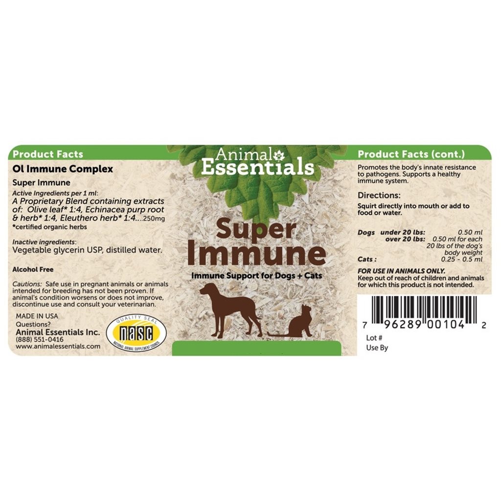 Animal Essentials - Super Immune (OL-lmmune) 治療養生草本系列 - 強化免疫系統配方 2oz