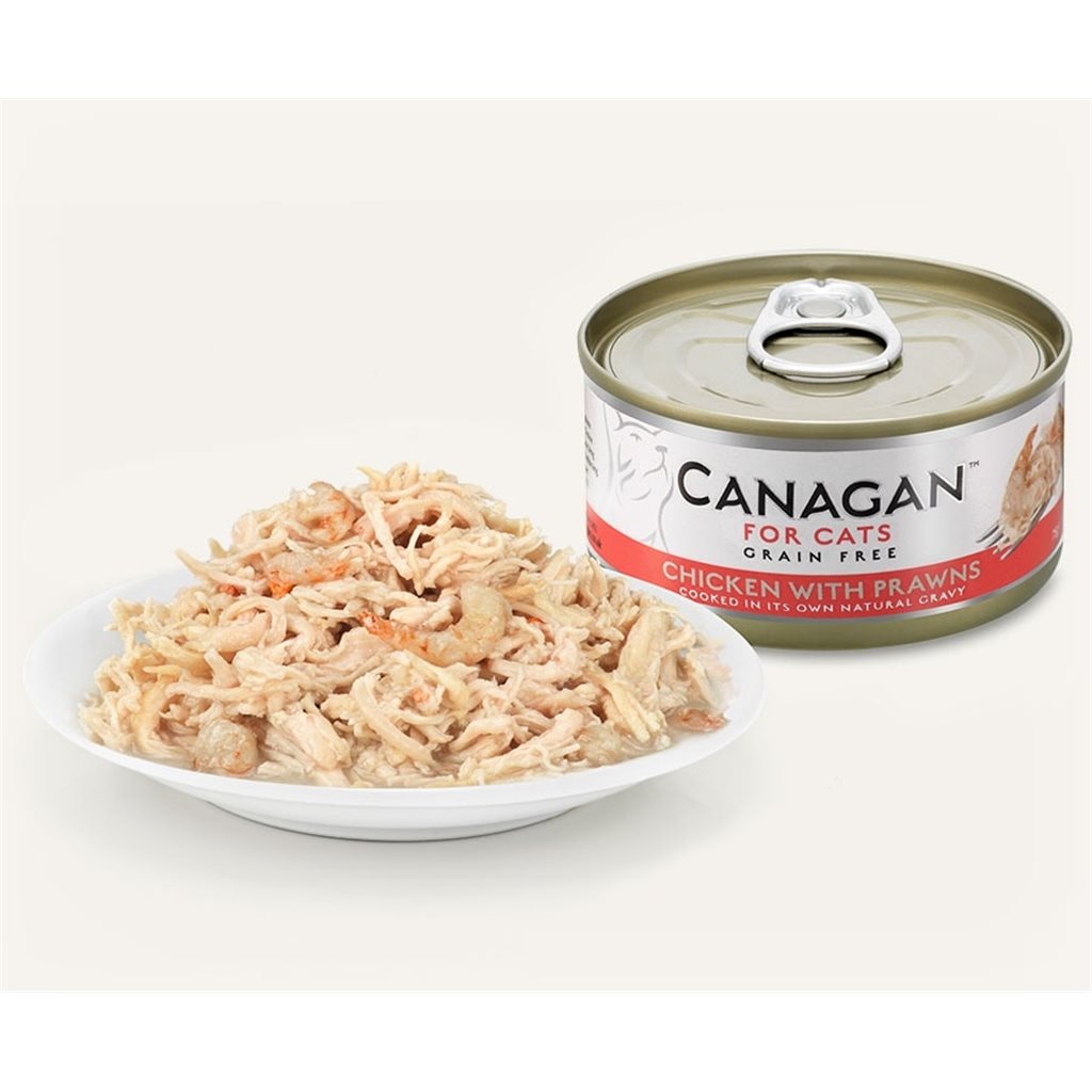 Canagan Chicken with Prawns 無穀物 雞肉伴蝦肉 (深橙) 75g